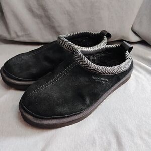 Koolaburra by UGG Womens Size 8 Black Burree Platform Slippers Slip On Shoes